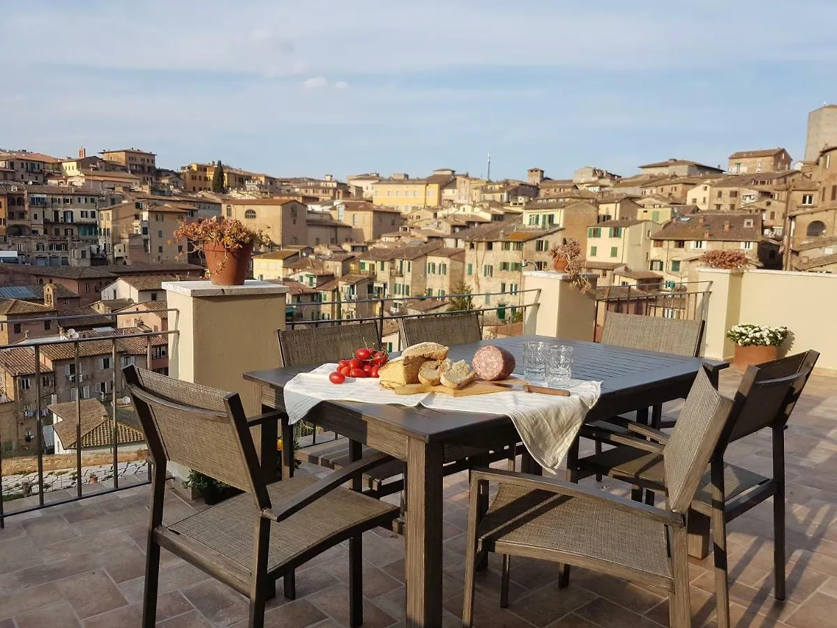 시에나 Casa Wow Panoramic Terrace 아파트